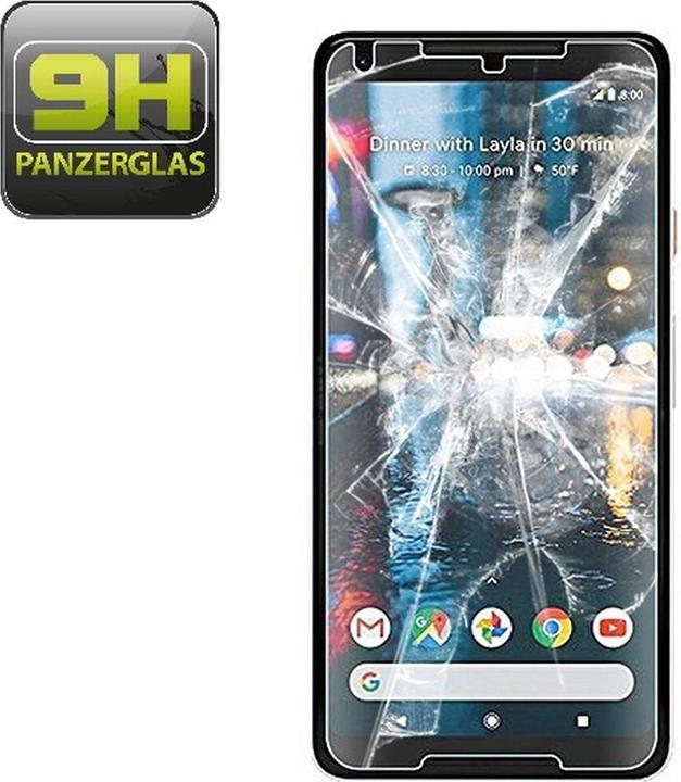 Actual product image Protectorking 1x real tempered 9H armoured glass 3D CLEAR (1 Piece, Google Pixel 2)