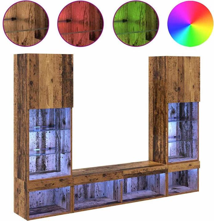 Produktbild vidaXL TV-Wandmöbel (30 x 40.50 x 102 cm)