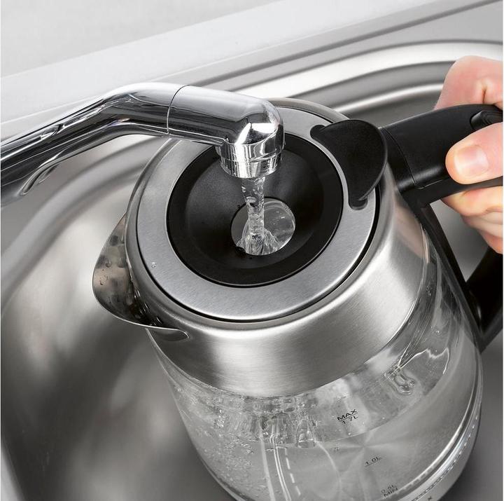 Immagine prodotto Gourmetmaxx Wasserkocher 2200 W 1.7 l, Transparent (1.70 l)