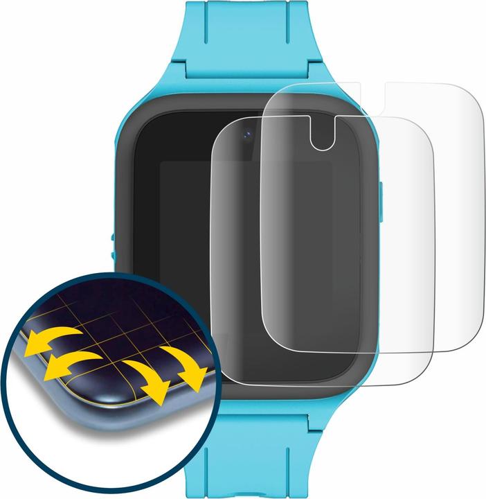 Productafbeelding BROTECT Volledig bedekkende screen protector (Movetime FamilyWatch Kids MT40X)