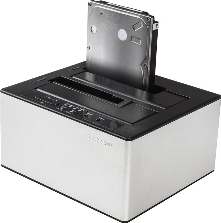 Actual product image Freecom Hard Drive Dock, SATA HDD Duplicator, USB 2.0, eSATA