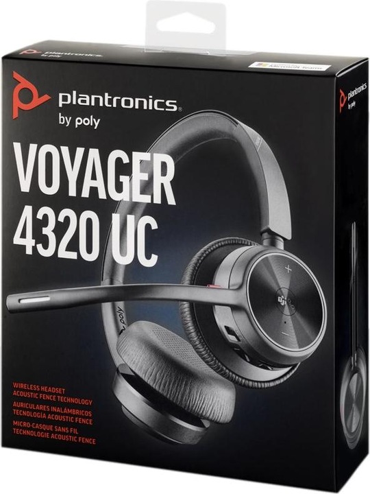 Produktbild Poly Voyager 4320 UC + Ladestation (Kabellos, USB-A)