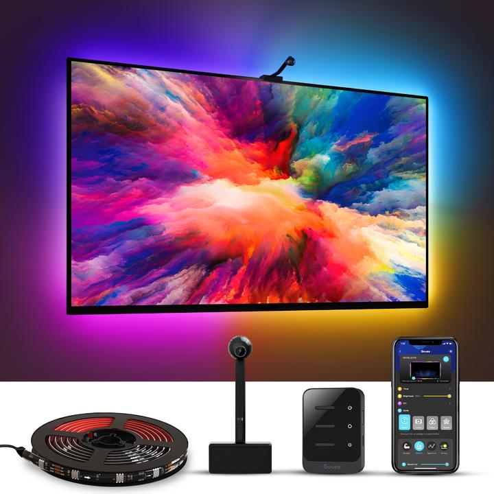 Image du produit Govee Dreamview TV Strip Lights pour téléviseurs 55"- 65 (RGBIC, 440 cm, Intérieur)