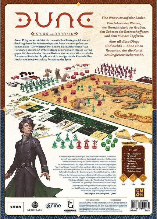 Immagine prodotto Cmon La guerra di Dune per Arrakis (Tedesco)