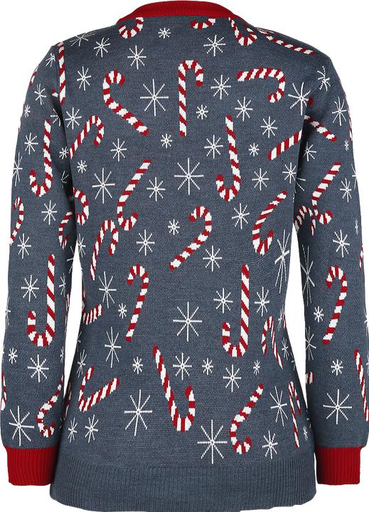 Image du produit Ugly Christmas Sweater Cat Wrapped In Lights (XXL)