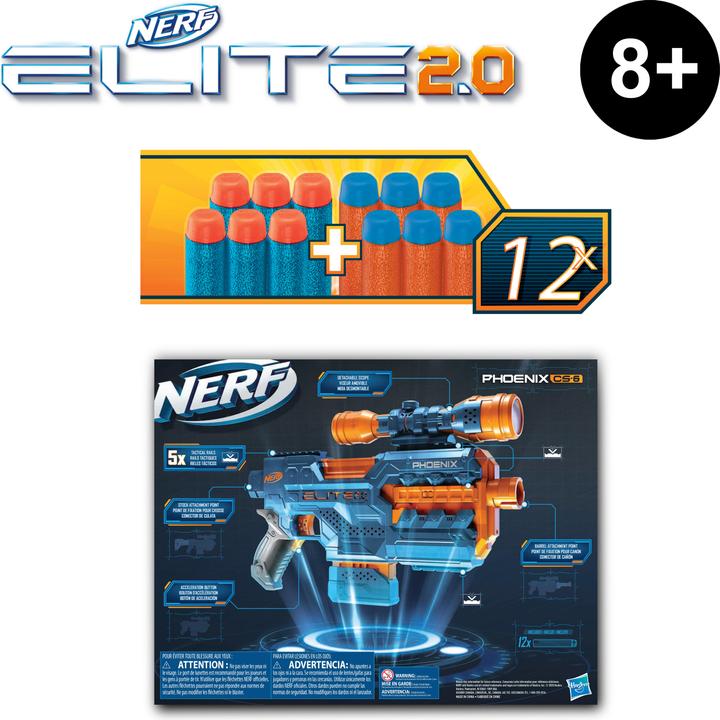 Image du produit Nerf Elite 2.0 Phoenix CS-6