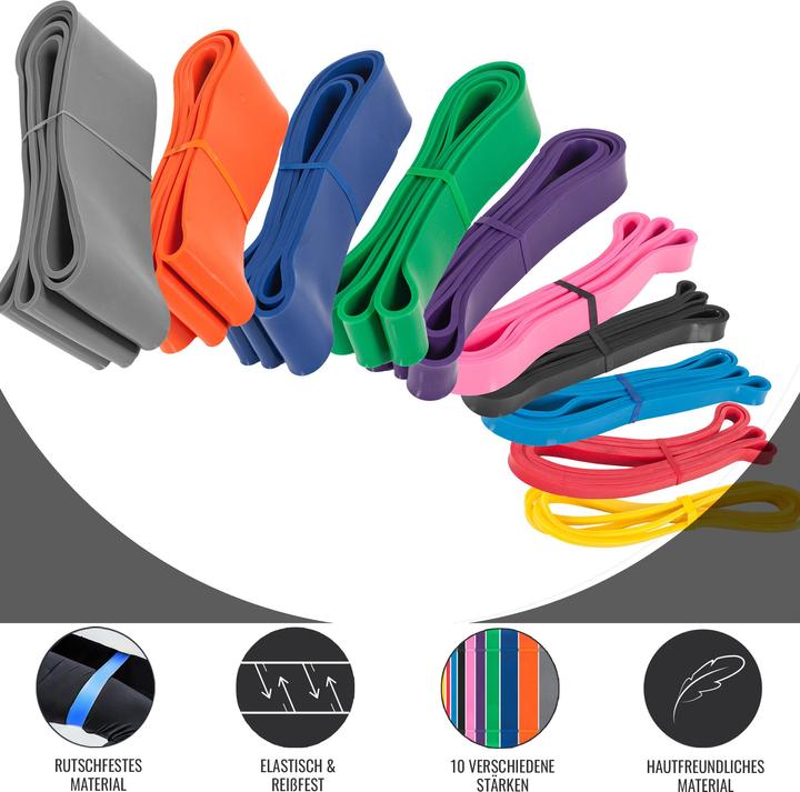 Actual product image Gorilla Sports resistance band (0.21 m, Extra strength)
