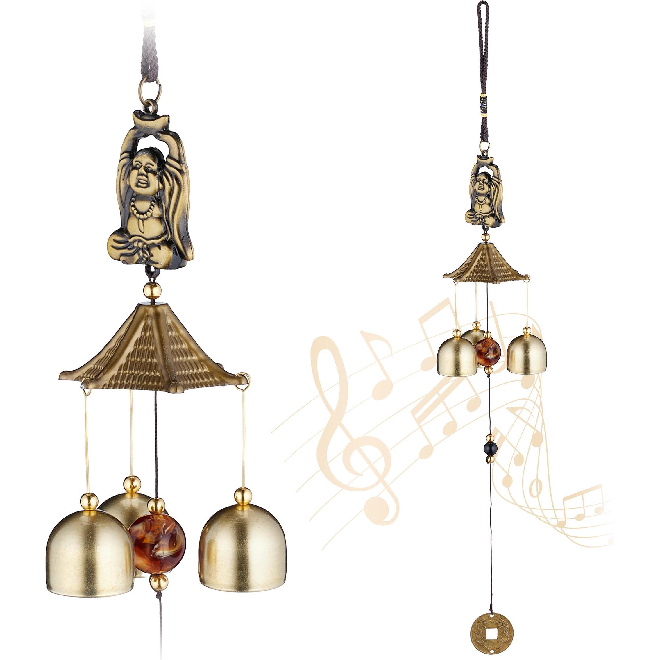 Relaxdays, Aussendekoration, 2x Windspiel