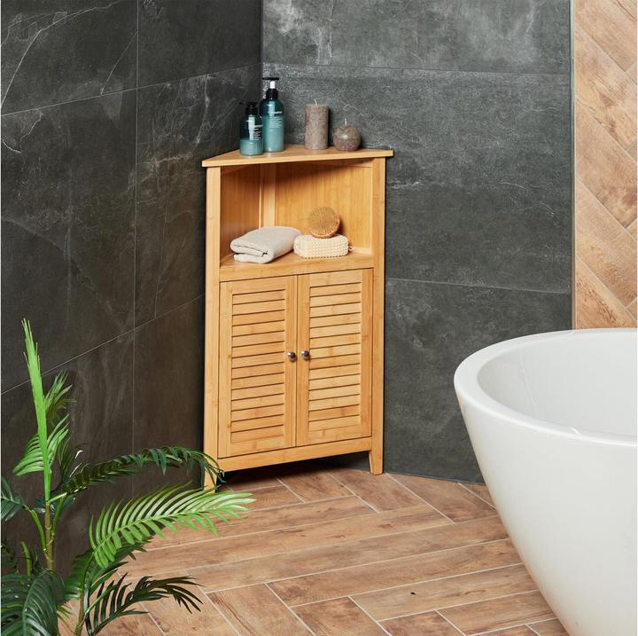 Produktbild Relaxdays Eckschrank (58 x 30 x 92 cm)