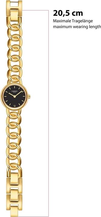Image du produit Glanzstücke München Damen Quarzuhr gelbgold Edelstahl gelbgold - 38070 (25 mm)