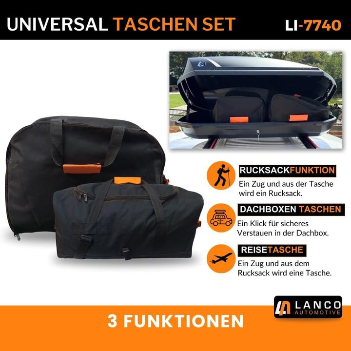 Immagine prodotto Lanco Set Borsa per Portapacchi