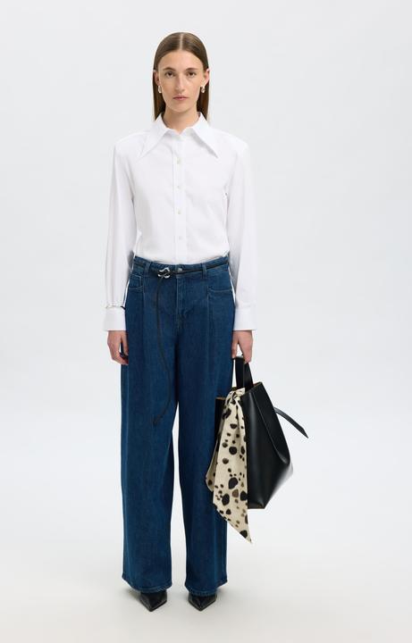 Actual product image Selected Femme High Waist Wide Fit Jeans (W29/L32)