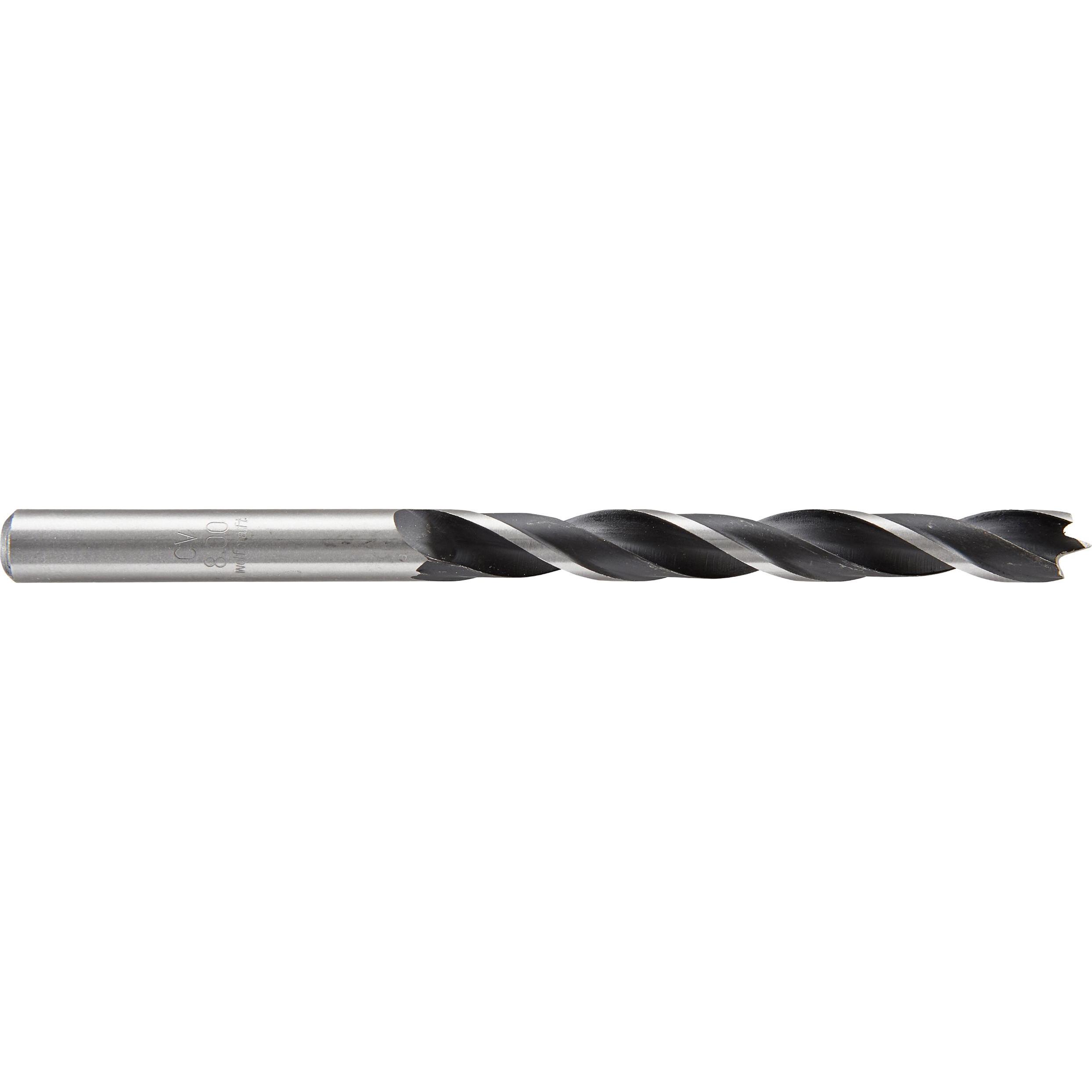 wolfcraft, Bohrereinsatz, 1 Holzspiralbohrer (8 Millimeter)