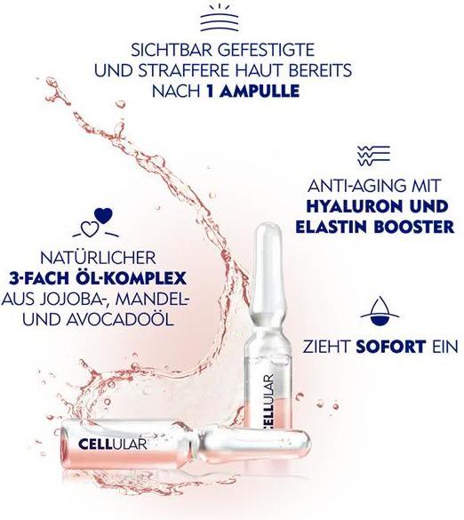 Image du produit NIVEA Ampoules bi-phase hyaluron cellular filler (8.40 ml)