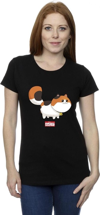 Immagine prodotto Disney Big Hero 6 Baymax Kitten Pose Maglietta Donna (S)