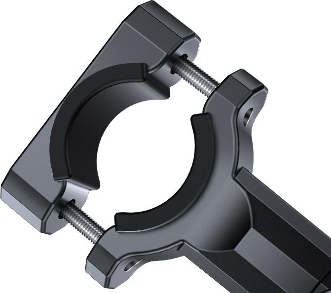 Image du produit Wozinsky metalinis dviračio telefono laikiklis, juodi Scooter (WBHBK3)