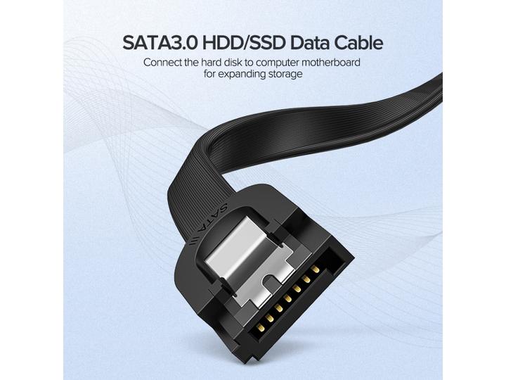 Produktbild Ugreen SATA 3.0 Kabel abgewinkelt 90-Grad (50 cm, SATA III)