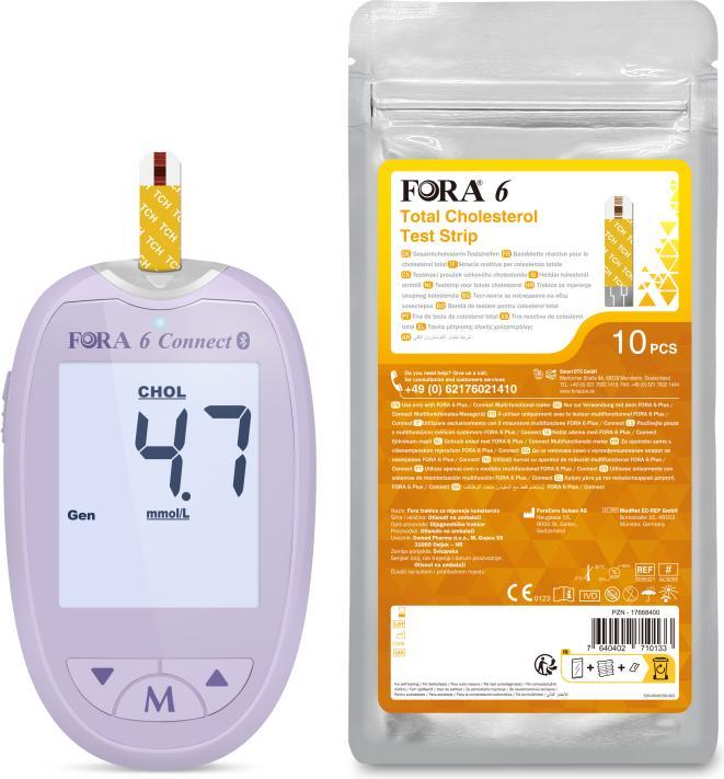 Produktbild Fora 6 Connect Bluetooth Purple Komplettset