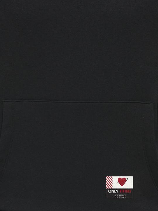 Produktbild Only Kognoomi-Vinta Label Ls Hood Cs Swt Noos (122, 128)