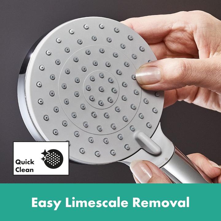 Actual product image hansgrohe Vernis Blend shower system 200 1 spray type water-saving with thermostat