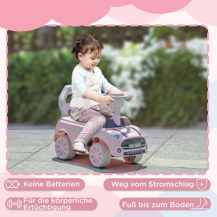 Actual product image Aiyaplay Rutschauto Kunststoff Rosa
