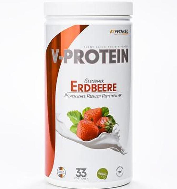 Produktbild ProFuel V-Protein (1000 g, 1x, Erdbeer)