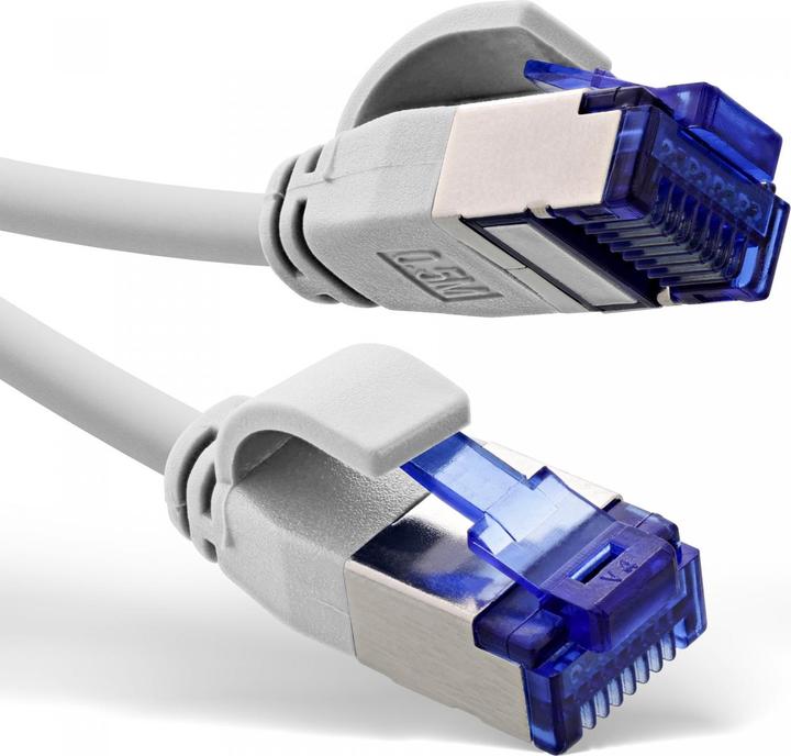 Produktbild InLine Patchkabel Slim (S/FTP, CAT6a, 0.50 m)