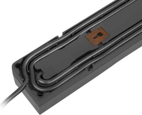 Actual product image Armac Listwa Zasilająca Z5 3m 5x 230v Pl 10a Organizer Kabla Czarna (5 x, CEE 7/3, 3 m)