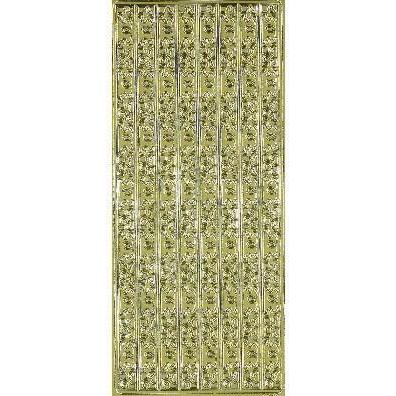 Hobby2you, Sticker, Decorstix 10x23cm guld border