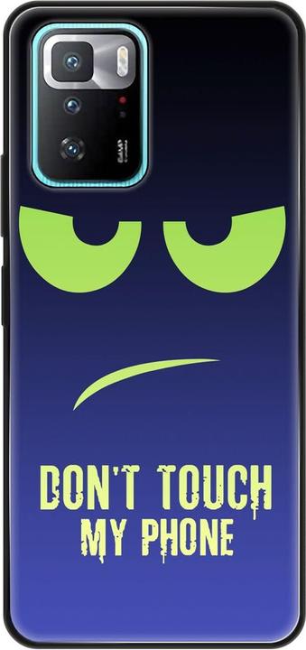 Dont Touch My Phone Green Blue
