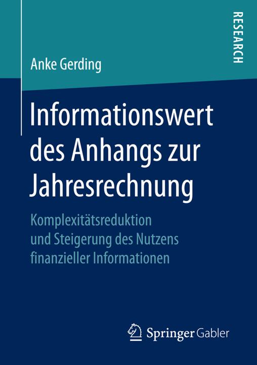 Energie-Label Informationswert des Anhangs zur Jahresrechnung (Deutsch, Anke Gerding, 2016)