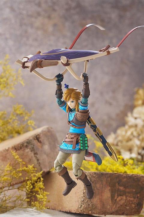 Produktbild Good Smile Company The Legend of Zelda Tears of the Kingdom Figma Actionfigur Link Tears of the Kingdom Ver. DX Edition