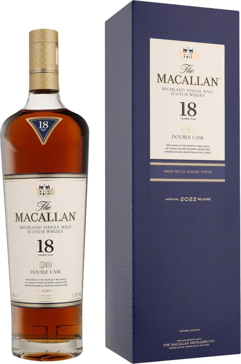 Actual product image Macallan Double Cask (Single Malt, Scotch whisky, 1 x 70 cl)