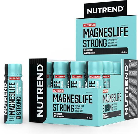 Actual product image Nutrend Magneslife Strong (20 pcs., 60 ml)