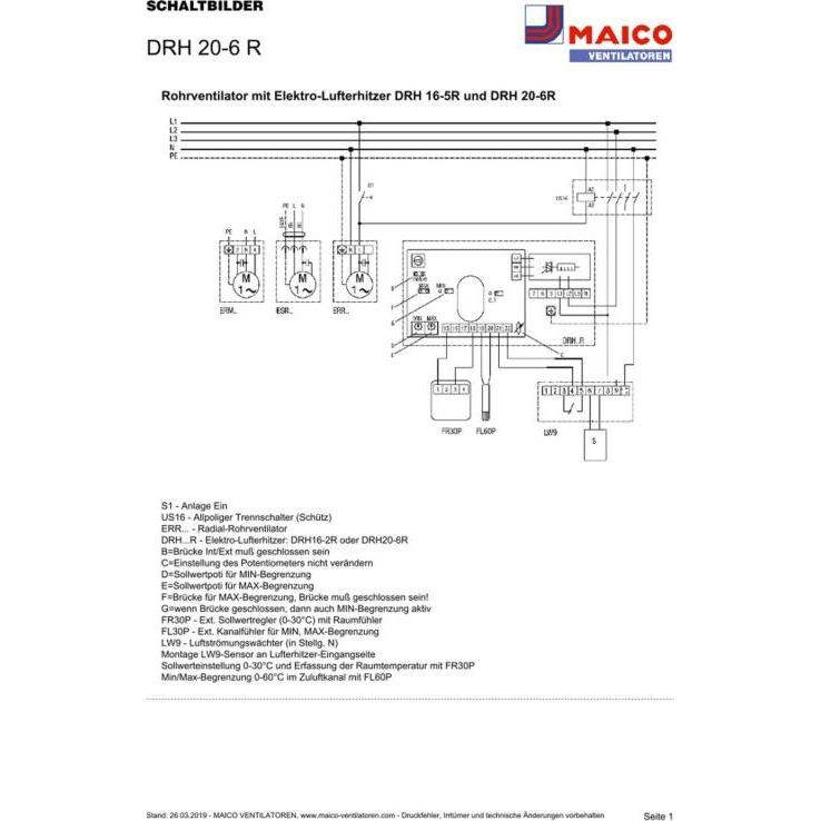 Thumbnail - Maico, Belüftungssystem, DRH 20-6 R