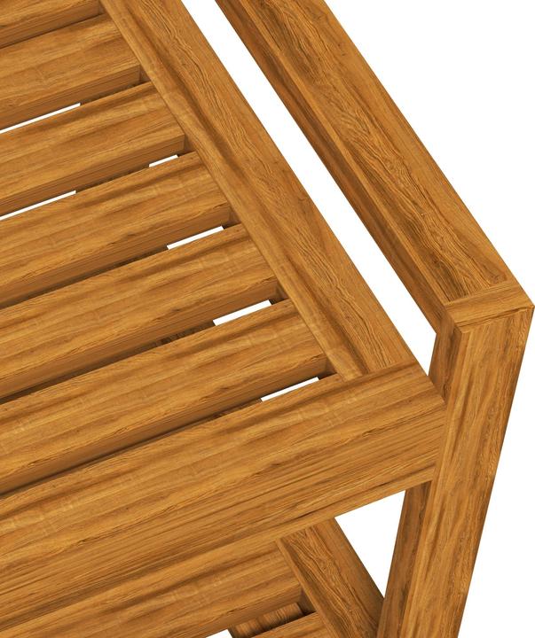 Actual product image Outsunny Gartenbank mit Ablageregal