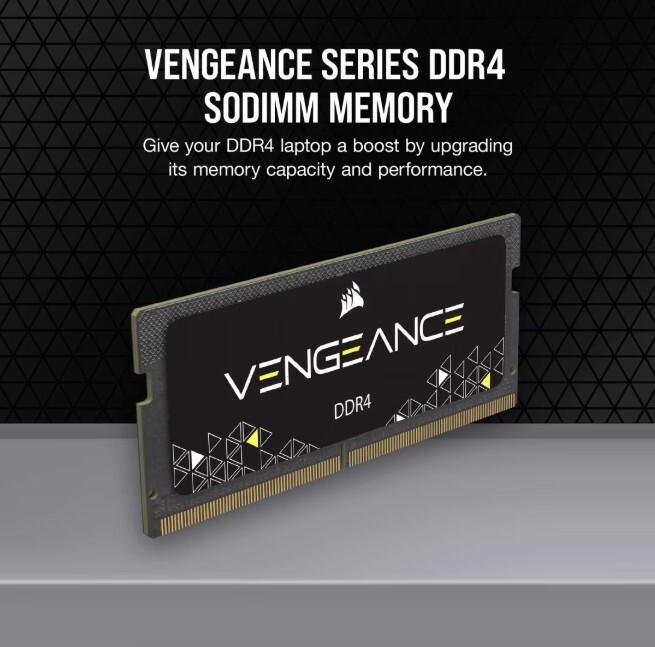 Produktbild Corsair Vengeance (1 x 8GB, 3200 MHz, DDR4-RAM, SO-DIMM)
