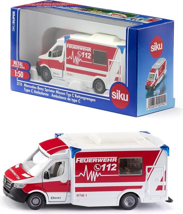 Image du produit Siku Mercedes-Benz Sprinter Miesen type C