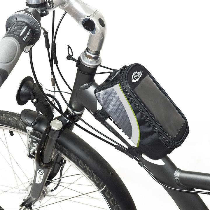 Image du produit tectake Étui a vélo pour Smartphone (2.10 l, Sacoche de cadre)