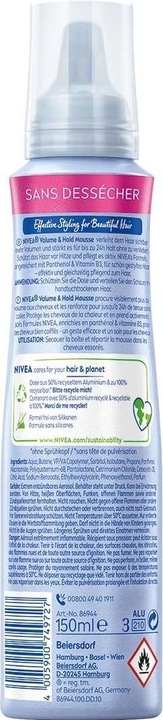 Actual product image NIVEA Volumen Pflege Schaumfestiger (150 ml, Volume foam)