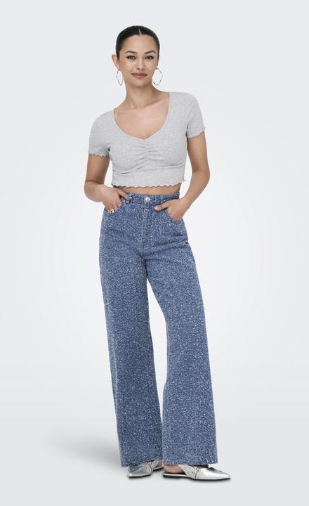 Produktbild Only ONLAMAYA Hohe Taille Weiter Beinschnitt Jeans Jeans mit weitem Bein (W29/L30)