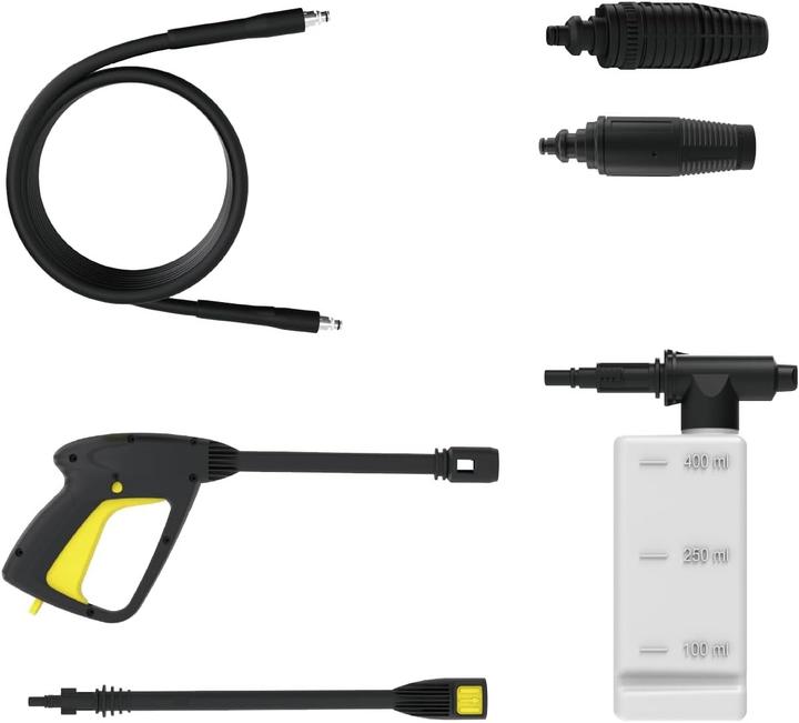 Stanley Electric Pressure Washer, 110 Bar, 1400 W, Compact and Stable Design (Electrical connection)