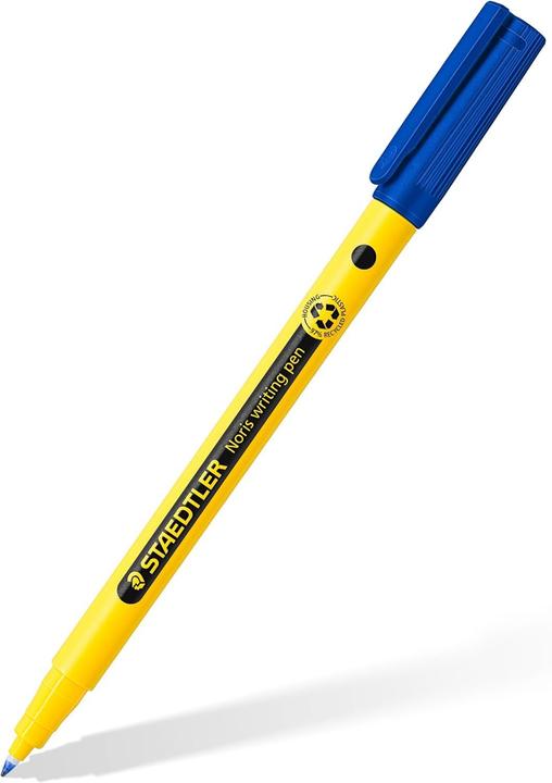 Produktbild Staedtler Noris 307-3 BK2 Fineliner Blau 0.6 mm 2 St. (Blau, 2 x)