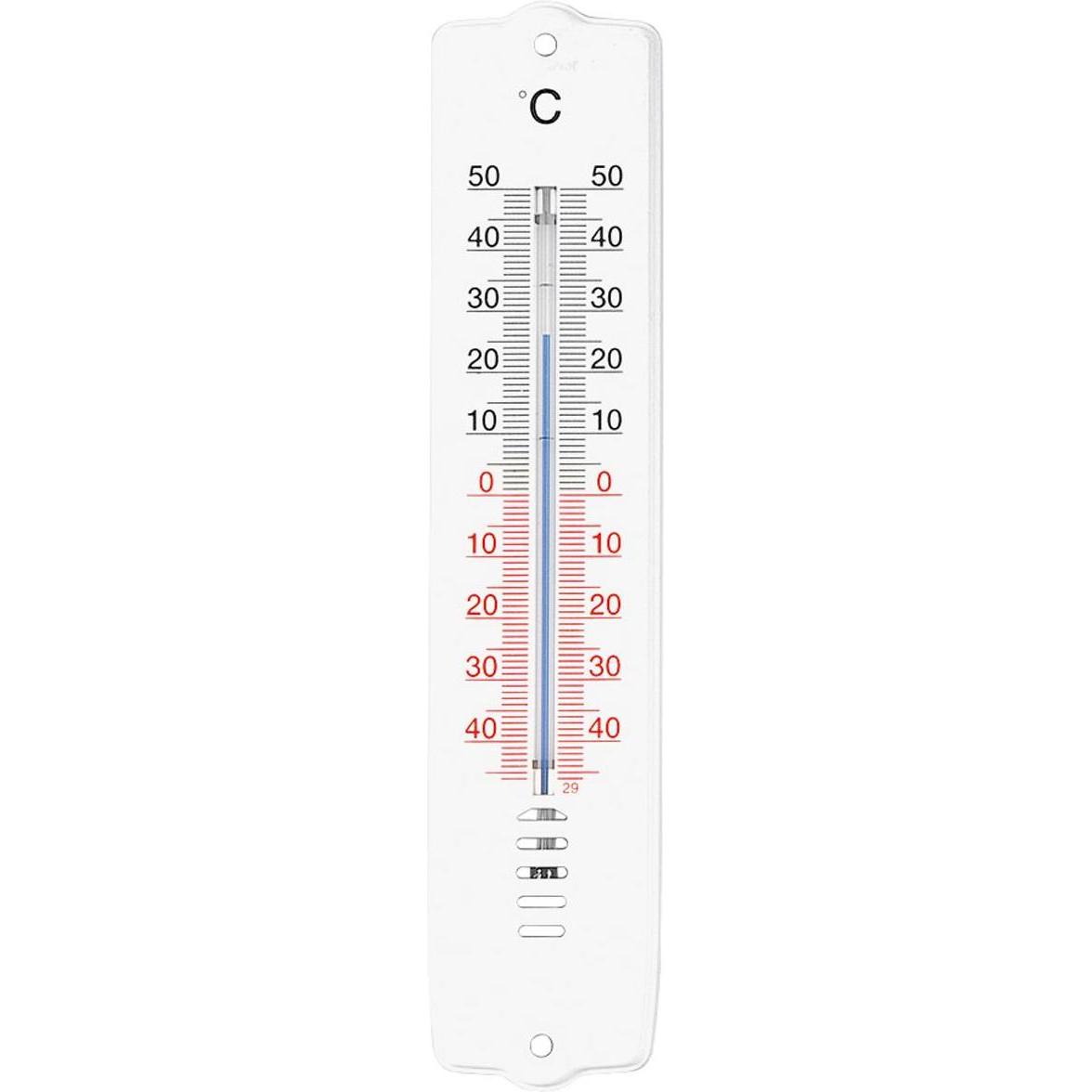 TFA Analog Innen-Aussen weiss, Thermometer + Hygrometer, Weiss