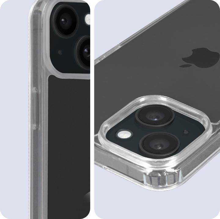 Actual product image Avizar Crystal Bump Protective Cover with Hard Back Series (Apple iPhone 15 Plus)