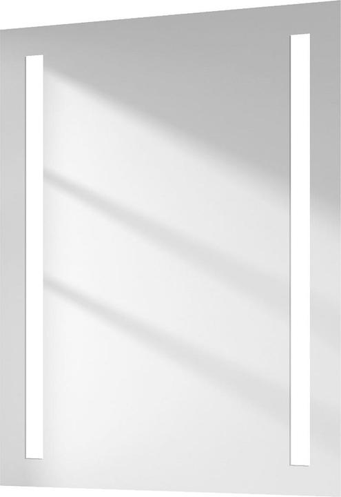 Produktbild Emke Badezimmerspiegel mit Beleuchtung 80*60cm,Beschlagfrei, 3000K/6500K,Tast Schalter (80 x 60 cm)