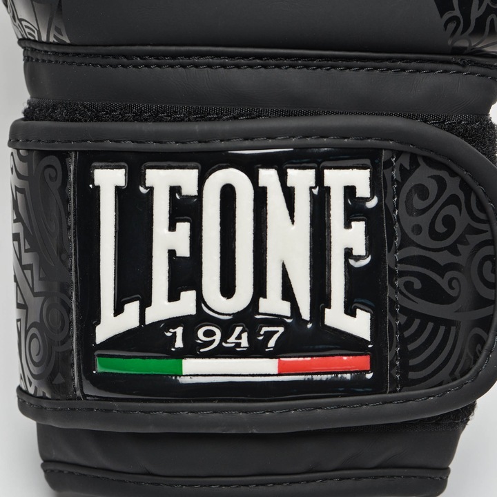 Produktbild Leone Boxhandschuhe Maori Schwarz GN070 (14 OZ)