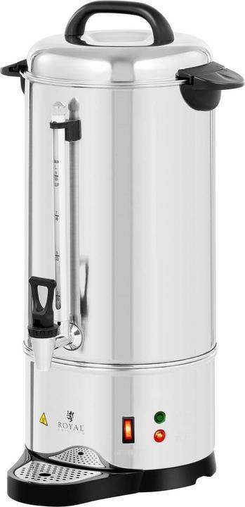 Produktbild Royal Catering Kaffeemaschine Kaffeeautomat Filterkaffeemaschine 9 L Edelstahl mit Kupferhahn