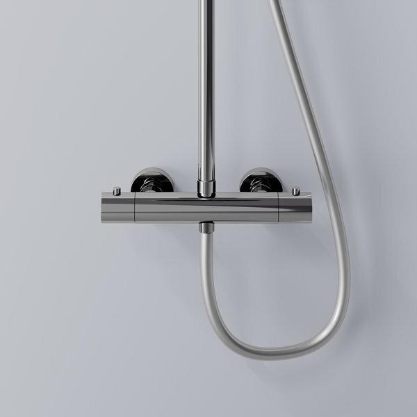 Productafbeelding Steinberg Serie 340 Brauseset, mit Thermostatarmatur, EasyClean, Stabhandbrause