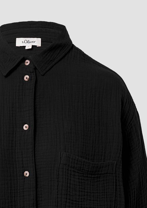 Immagine prodotto s.Oliver Bluse Oversized Bluse aus Musselin (M)